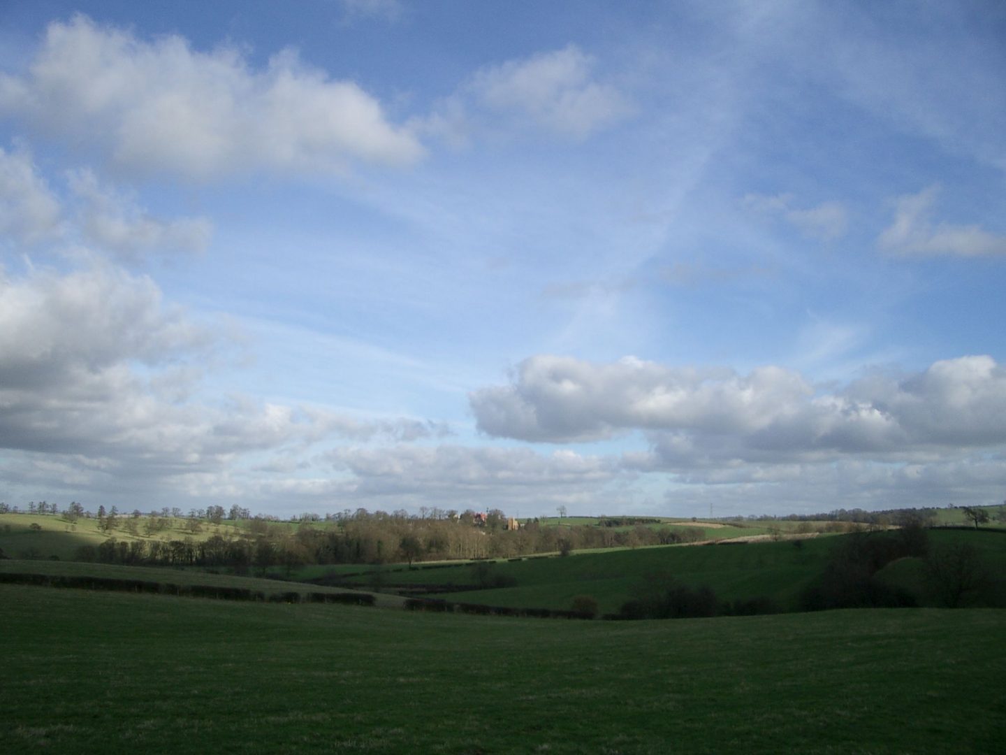 Leicestershire countryside at Lowesby