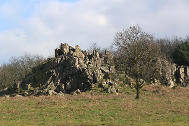 Rocks at Beacon Hill