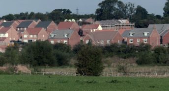 New-build housing site